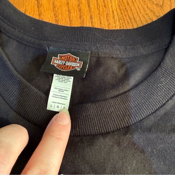 Harley-Davidson Black Graphic T-Shirt for Men Size Large - Picture 3 of 6